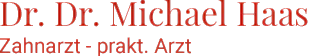 Dr. Dr. Michael Haas Logo